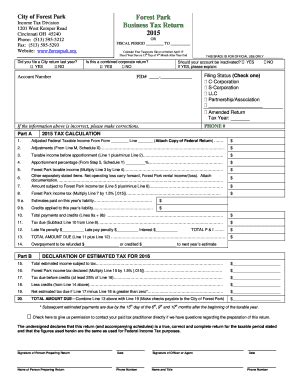 city of forest park taxes|Property Taxes .